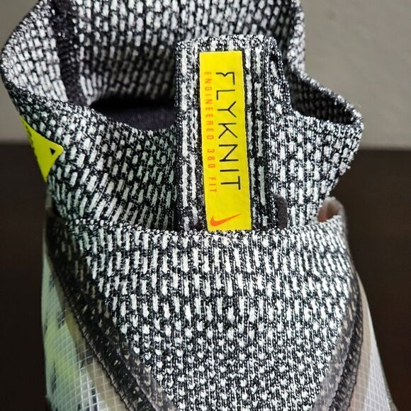 Nike Alpha Menace Elite 3 Football Cleats Flyknit 13 Wolf Grey Black CV0578 001 - Picture 15 of 17